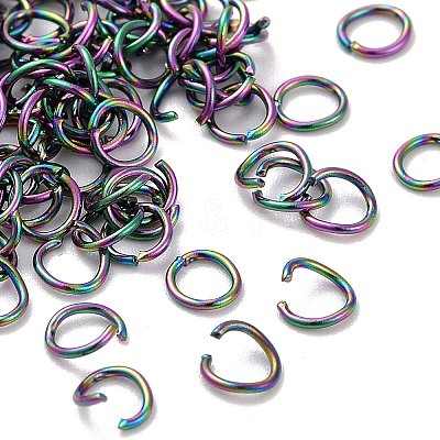 Ion Plating(IP) 304 Stainless Steel Open Jump Rings STAS-CJC0001-26A-1