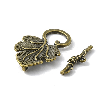 Alloy Toggle Clasps X-PALLOY-A20005-AB-FF-1