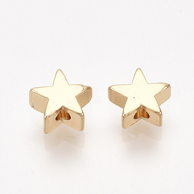 Brass Beads KK-S348-428B-1