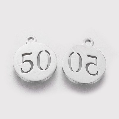 Non-Tarnish 201 Stainless Steel Charms STAS-Q201-T184-1