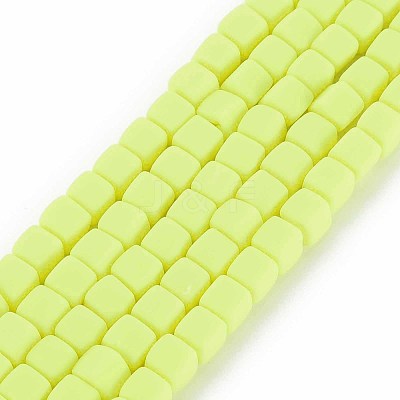 Handmade Polymer Clay Beads Strands CLAY-T020-09H-1