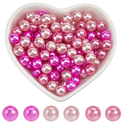 Valentine's Day Acrylic/ABS Plastic Imitation Pearl OACR-SP0001-66B-03-1