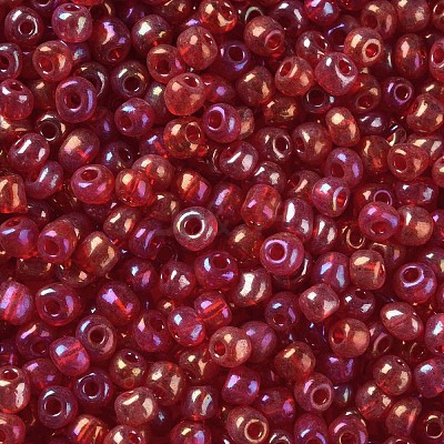 Round Glass Seed Beads SEED-A007-4mm-165-1