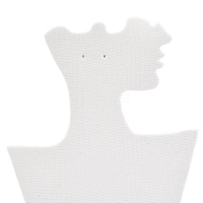 Cardboard Covered with Velvet Necklace & Earring Display Stands LS-ODIS-Q041-04A-02-1
