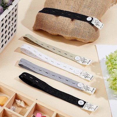 20Pcs 4 Colors TPU Elastic Binding Straps FIND-GF0004-19-1