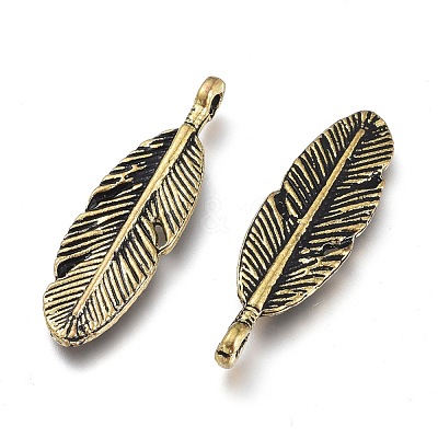 Tibetan Style Alloy Pendants PALLOY-E556-02AG-1