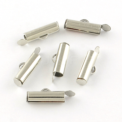Iron Slide On End Clasp Tubes X-IFIN-R212-4.0cm-P-1