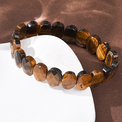 Natural & Synthetic Mixed Gemstone Faceted Beaded Stretch Bracelets for Women BJEW-K251-07-1