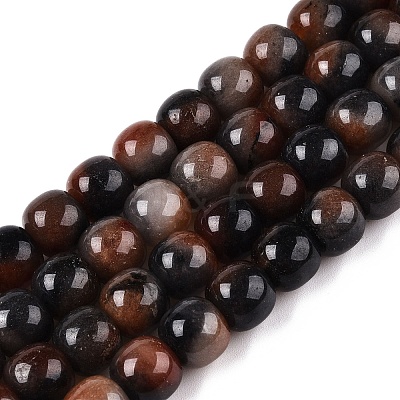 Dyed Natural White Jade Beads Strands G-T138-D06-1
