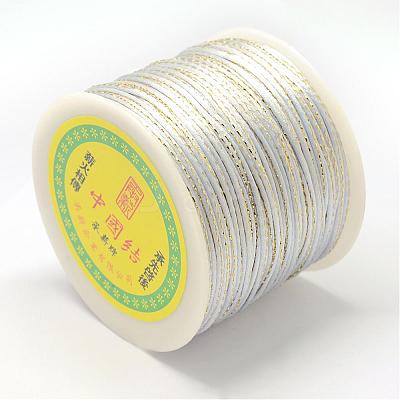 Metallic Stain Beads String Cords NWIR-R024-484-1