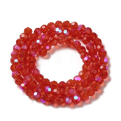 Electroplate Transparent Glass Beads Strands LS-EGLA-A035-T4mm-L01-1