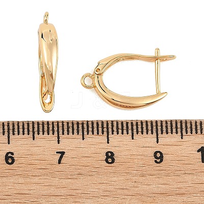 SHEGRACE Brass Hoop Earring Findings XGRQ79727-943G-1