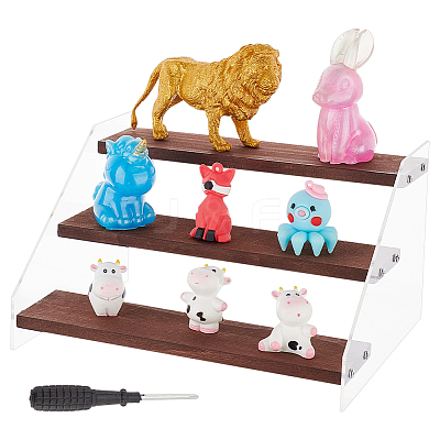 3-Tier Acrylic Model Toy Display Riser ODIS-WH0029-39-1