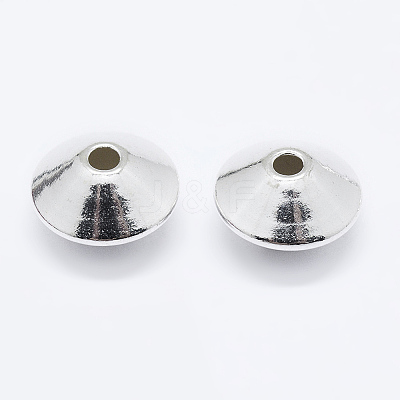 925 Sterling Silver Spacer Beads STER-K167-023D-S-1