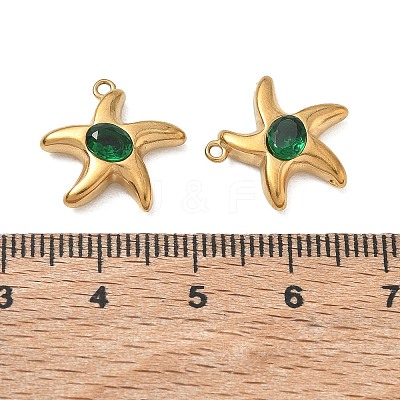 304 Stainless Steel Pendants RB-CBAC830-04G-04-1