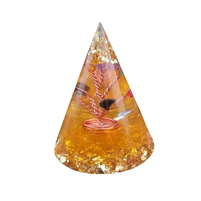 Orgonite Pyramid Resin Energy Generators PW-WG906B0-02-1