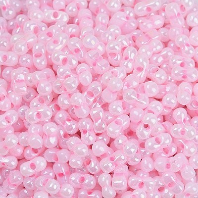 Opaque Colours Luster Glass Seed Beads X1-SEED-K010-04G-1