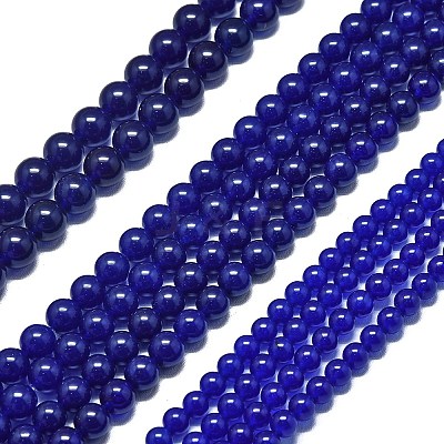 Natural Malaysia Jade Beads Strands G-L645-C01-12mm-18-1