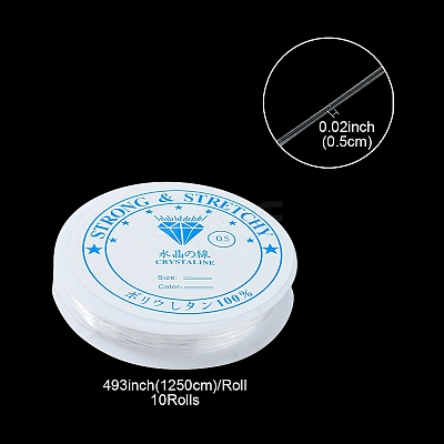 Clear Elastic Crystal Thread EW-YW0001-02-0.5-1