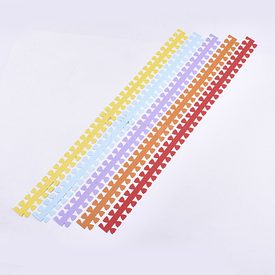 DIY Flower Paper Quilling Strips DIY-T002-04-1