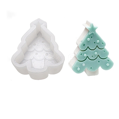 Christmas Theme DIY Display Food Grade Silicone Molds DIY-A041-01B-1