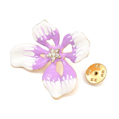 Flower Enamel Pins SA-CBA065A-02B-G-1