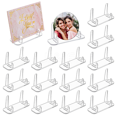Acrylic Display Bases for Card Block ODIS-WH0106-13B-1