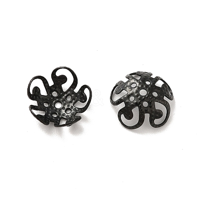 Ion Plating(IP) 304 Stainless Steel Bead Caps STAS-F094-11EB-1