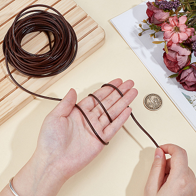 10M Round Cowhide Leather Cord WL-CL0001-32B-03-1