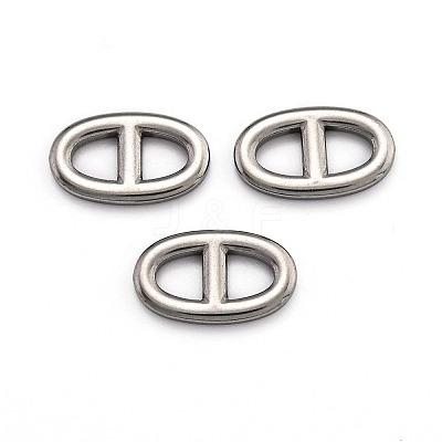Non-Tarnish 304 Stainless Steel Connector Charms STAS-H120-11P-A-1