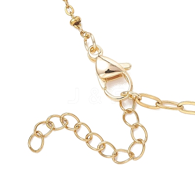 304 Stainless Steel Paperclip Chain Satellite Chain Bracelet Making BJEW-JB13071-01-1