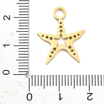 304 Stainless Steel Pendants STAS-R134-08G-01-1