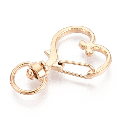 Alloy Swivel Snap Hook Clasps PALLOY-T090-81KCG-1