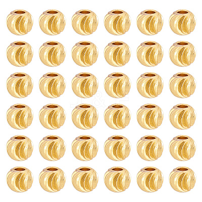 Brass Beads KK-TAG0001-07-1