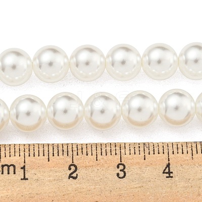 Glass Pearl Beads Strands HY-G002-01D-01-1