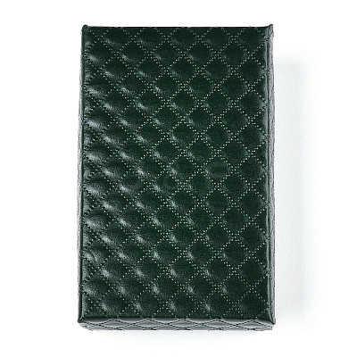 Rhombus Textured Cardboard Jewelry Boxes CBOX-T006-02C-1