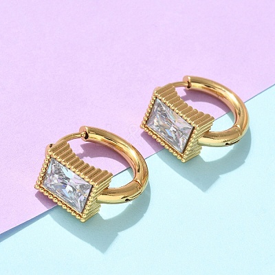 304 Stainless Steel Hoop Earrings EJEW-S253-02E-G-1