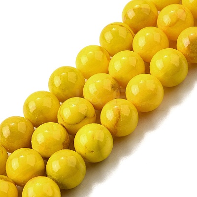 Natural Striped Stone Beads Strands G-D315-A01-04-6mm-1