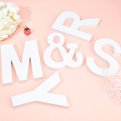 Wooden Letter Ornaments WOOD-GF0001-15-18-1