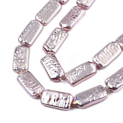ABS Plastic Imitation Pearl Beads Strands KY-N015-06-A04-1