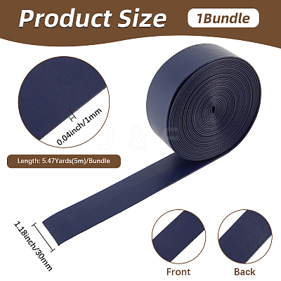 PU Leather Ribbons DIY-WH20011-93H-09-1