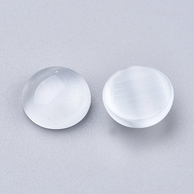 Cat Eye Cabochons GLAA-P039-A06-10mm-1