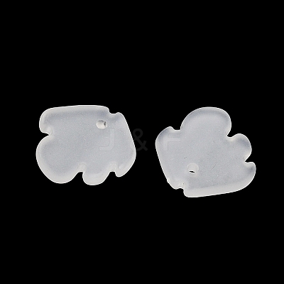 Frosted Acrylic Pendants SACR-F016-02A-1