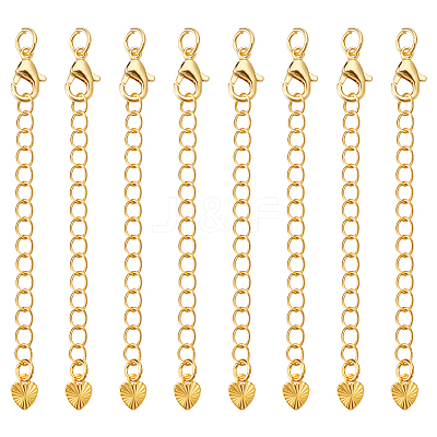 12Pc Brass Chain Extender FIND-BC0013-75B-1