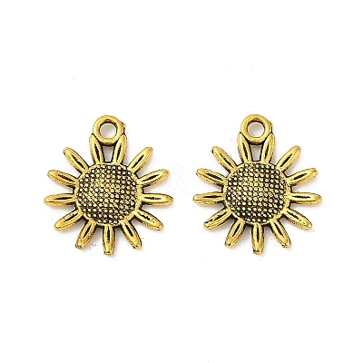 Tibetan Style Alloy Pendant Cabochon Settings GLF1377Y-1