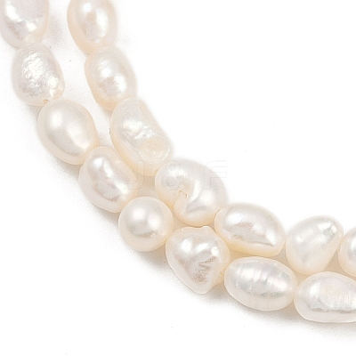 Natural Cultured Freshwater Pearl Beads Strands PEAR-P064-20H-04A-1