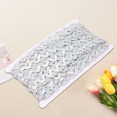 2Pcs Polyester Paillette Beads OCOR-CP0001-31B-1