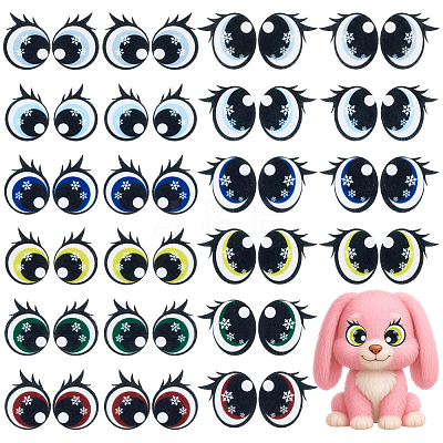 48 Pairs 2 Styles Ornament Accessories DIY-PH0031-57-1