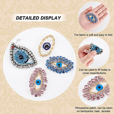 8Pcs 4 Style Handmade Ornament Accessories DIY-FG0003-58-1