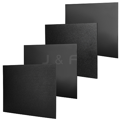 4Pcs 2 Styles ABS Plastic Sheets AJEW-GA0008-55-1